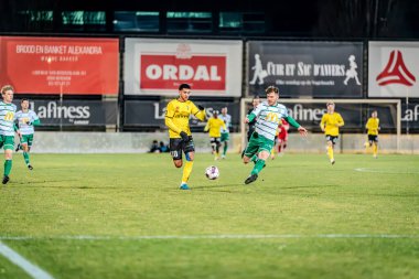  2025-02-15 Berchem Spor - Hades, Belçika 'nın alt sınıfında müsabaka maçı