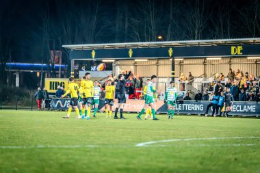  2025-02-15 Berchem Spor - Hades, Belçika 'nın alt sınıfında müsabaka maçı