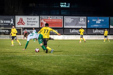  2025-02-15 Berchem Spor - Hades, Belçika 'nın alt sınıfında müsabaka maçı