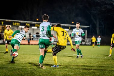  2025-02-15 Berchem Spor - Hades, Belçika 'nın alt sınıfında müsabaka maçı