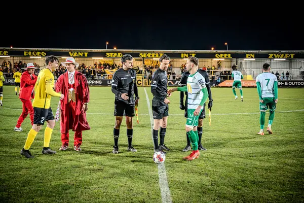  2025-02-15 Berchem Spor - Hades, Belçika 'nın alt sınıfında müsabaka maçı