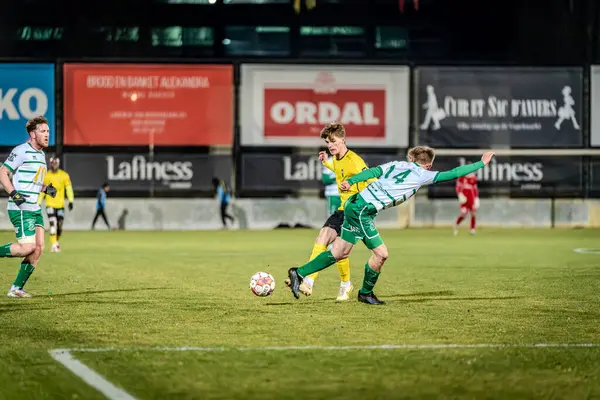  2025-02-15 Berchem Spor - Hades, Belçika 'nın alt sınıfında müsabaka maçı