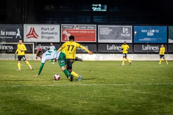  2025-02-15 Berchem Spor - Hades, Belçika 'nın alt sınıfında müsabaka maçı