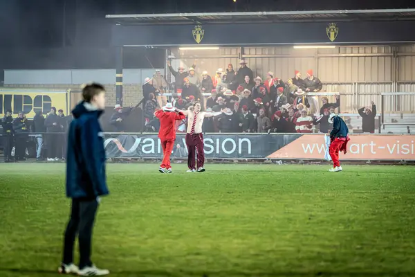  2025-02-15 Berchem Spor - Hades, Belçika 'nın alt sınıfında müsabaka maçı