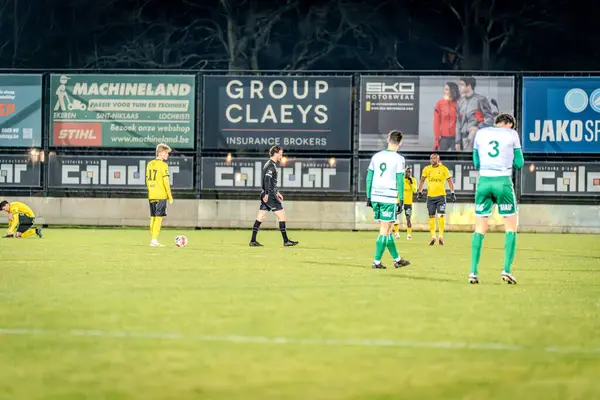  2025-02-15 Berchem Spor - Hades, Belçika 'nın alt sınıfında müsabaka maçı