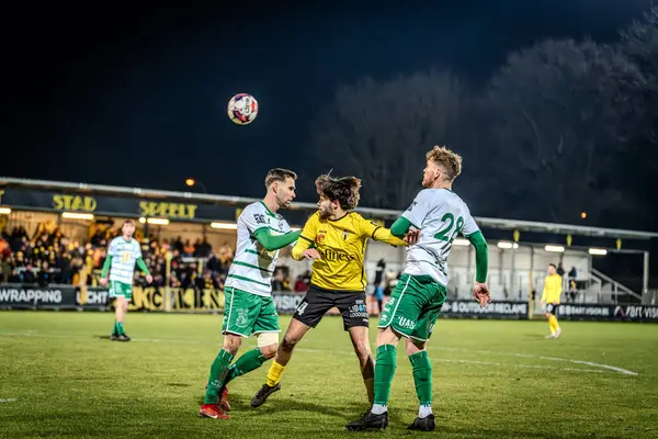  2025-02-15 Berchem Spor - Hades, Belçika 'nın alt sınıfında müsabaka maçı