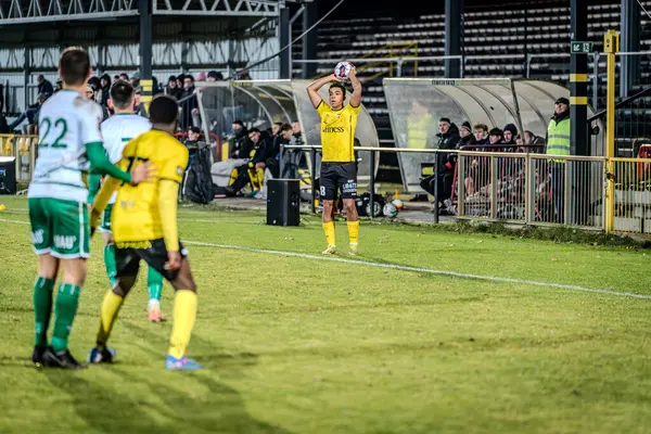  2025-02-15 Berchem Spor - Hades, Belçika 'nın alt sınıfında müsabaka maçı