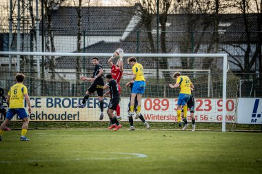 2025-02-23 Eendracht Termien - Belçika 'nın alt sınıfında Berchem Spor karşılaşması