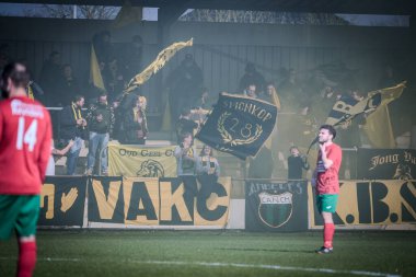 2025-03-16 Berg en dal-Berchem Sport, Belçika 'nın alt bölgelerinde rekabet maçı