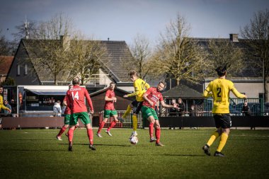 2025-03-16 Berg en dal-Berchem Sport, Belçika 'nın alt bölgelerinde rekabet maçı