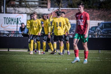 2025-03-16 Berg en dal-Berchem Sport, Belçika 'nın alt bölgelerinde rekabet maçı