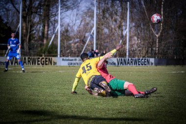 2025-03-16 Berg en dal-Berchem Sport, Belçika 'nın alt bölgelerinde rekabet maçı