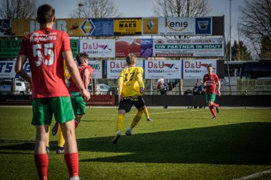 2025-03-16 Berg en dal-Berchem Sport, Belçika 'nın alt bölgelerinde rekabet maçı