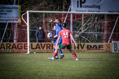 2025-03-16 Berg en dal-Berchem Sport, Belçika 'nın alt bölgelerinde rekabet maçı