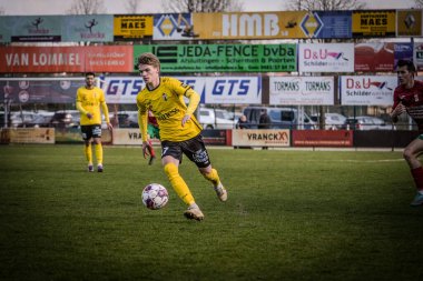 2025-03-16 Berg en dal-Berchem Sport, Belçika 'nın alt bölgelerinde rekabet maçı