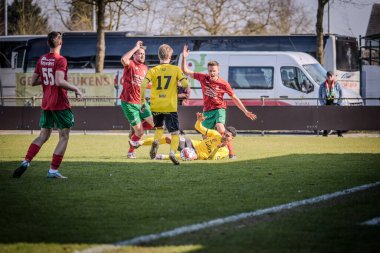 2025-03-16 Berg en dal-Berchem Sport, Belçika 'nın alt bölgelerinde rekabet maçı