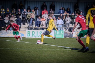 2025-03-16 Berg en dal-Berchem Sport, Belçika 'nın alt bölgelerinde rekabet maçı