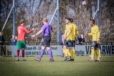 2025-03-16 Berg en dal-Berchem Sport, Belçika 'nın alt bölgelerinde rekabet maçı