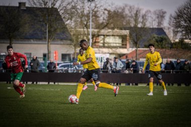 2025-03-16 Berg en dal-Berchem Sport, Belçika 'nın alt bölgelerinde rekabet maçı