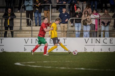 2025-03-16 Berg en dal-Berchem Sport, Belçika 'nın alt bölgelerinde rekabet maçı