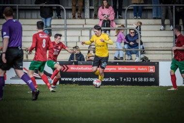 2025-03-16 Berg en dal-Berchem Sport, Belçika 'nın alt bölgelerinde rekabet maçı