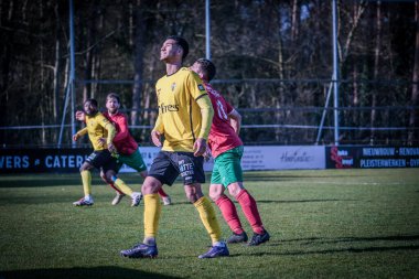 2025-03-16 Berg en dal-Berchem Sport, Belçika 'nın alt bölgelerinde rekabet maçı