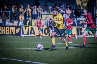 2025-03-16 Berg en dal-Berchem Sport, Belçika 'nın alt bölgelerinde rekabet maçı