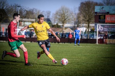 2025-03-16 Berg en dal-Berchem Sport, Belçika 'nın alt bölgelerinde rekabet maçı