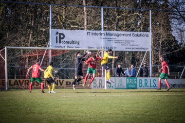 2025-03-16 Berg en dal-Berchem Sport, Belçika 'nın alt bölgelerinde rekabet maçı