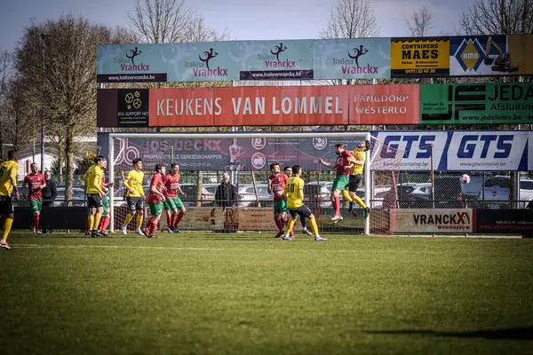 2025-03-16 Berg en dal-Berchem Sport, Belçika 'nın alt bölgelerinde rekabet maçı