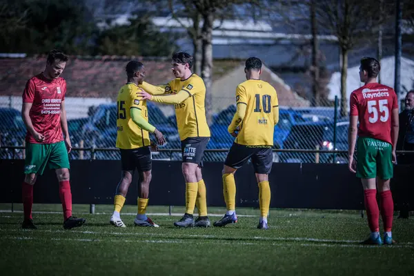 2025-03-16 Berg en dal-Berchem Sport, Belçika 'nın alt bölgelerinde rekabet maçı