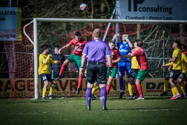 2025-03-16 Berg en dal-Berchem Sport, Belçika 'nın alt bölgelerinde rekabet maçı
