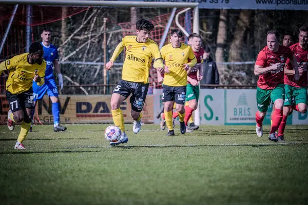 2025-03-16 Berg en dal-Berchem Sport, Belçika 'nın alt bölgelerinde rekabet maçı