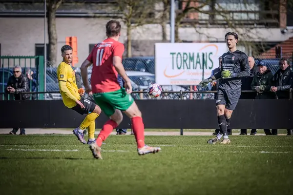 2025-03-16 Berg en dal-Berchem Sport, Belçika 'nın alt bölgelerinde rekabet maçı
