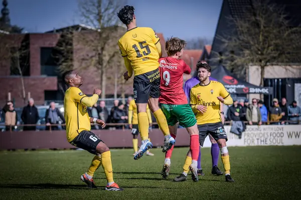 2025-03-16 Berg en dal-Berchem Sport, Belçika 'nın alt bölgelerinde rekabet maçı