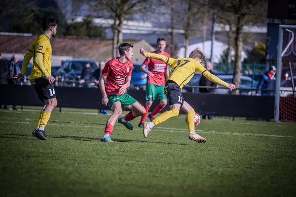 2025-03-16 Berg en dal-Berchem Sport, Belçika 'nın alt bölgelerinde rekabet maçı