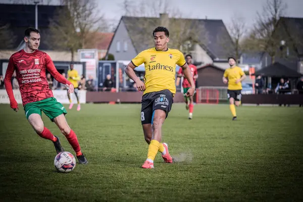 2025-03-16 Berg en dal-Berchem Sport, Belçika 'nın alt bölgelerinde rekabet maçı