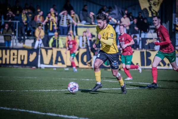 2025-03-16 Berg en dal-Berchem Sport, Belçika 'nın alt bölgelerinde rekabet maçı