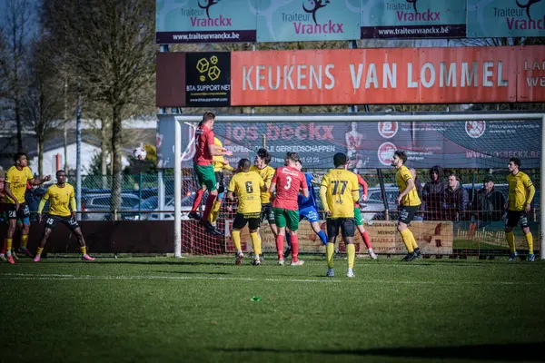 2025-03-16 Berg en dal-Berchem Sport, Belçika 'nın alt bölgelerinde rekabet maçı