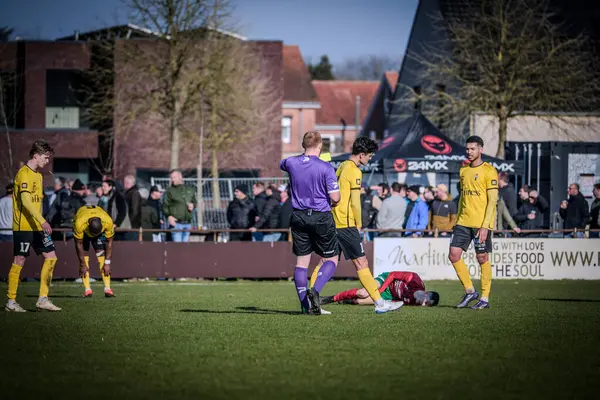 2025-03-16 Berg en dal-Berchem Sport, Belçika 'nın alt bölgelerinde rekabet maçı