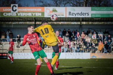 2025-03-16 Berg en dal-Berchem Sport, Belçika 'nın alt bölgelerinde rekabet maçı