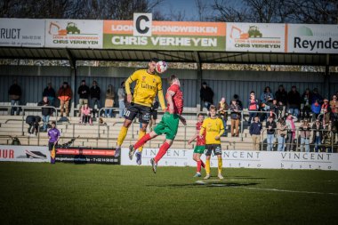 2025-03-16 Berg en dal-Berchem Sport, Belçika 'nın alt bölgelerinde rekabet maçı