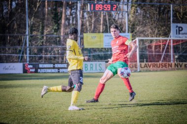 2025-03-16 Berg en dal-Berchem Sport, Belçika 'nın alt bölgelerinde rekabet maçı