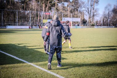 2025-03-16 Berg en dal-Berchem Sport, Belçika 'nın alt bölgelerinde rekabet maçı