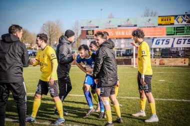 2025-03-16 Berg en dal-Berchem Sport, Belçika 'nın alt bölgelerinde rekabet maçı