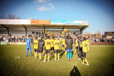 2025-03-16 Berg en dal-Berchem Sport, Belçika 'nın alt bölgelerinde rekabet maçı