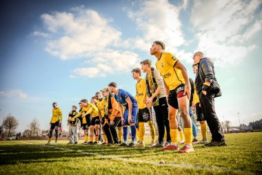 2025-03-16 Berg en dal-Berchem Sport, Belçika 'nın alt bölgelerinde rekabet maçı