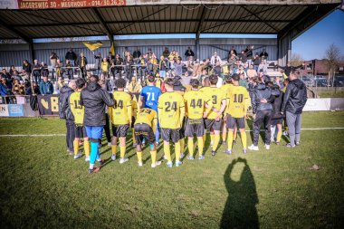 2025-03-16 Berg en dal-Berchem Sport, Belçika 'nın alt bölgelerinde rekabet maçı