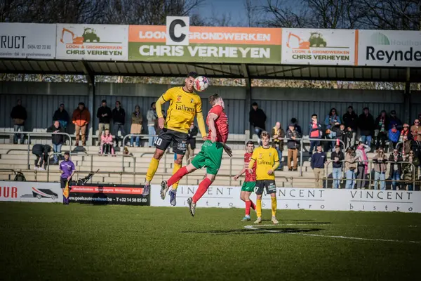 2025-03-16 Berg en dal-Berchem Sport, Belçika 'nın alt bölgelerinde rekabet maçı