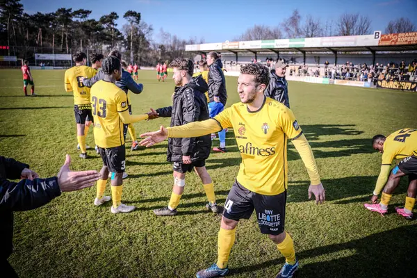 2025-03-16 Berg en dal-Berchem Sport, Belçika 'nın alt bölgelerinde rekabet maçı